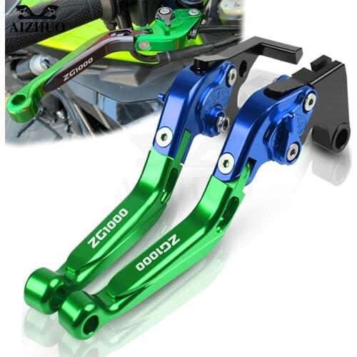 Motorcycle CNC Adjustable Clutch Brake Levers FOR KAWASAKI ZG1000 ZG 1000 CONCOURS 1992-2006 Extendable Handbrake Accessories