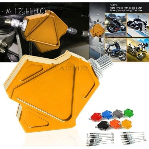 Motorcycle CNC Stunt Clutch Lever Easy Pull Cable System For Kawasaki KLX 250 D-TRACKER 450R KDX 125SR 250SR VERSYS X250 X300