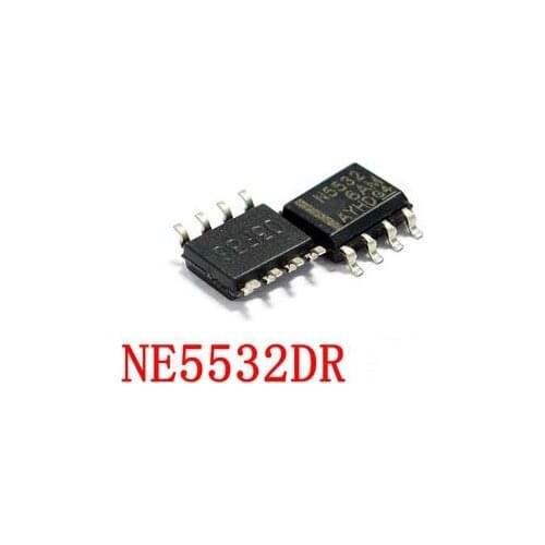 20PCS NE5532DR SOP8 NE5532 SOP N5532 5532DR SOP-8 SMD and IC