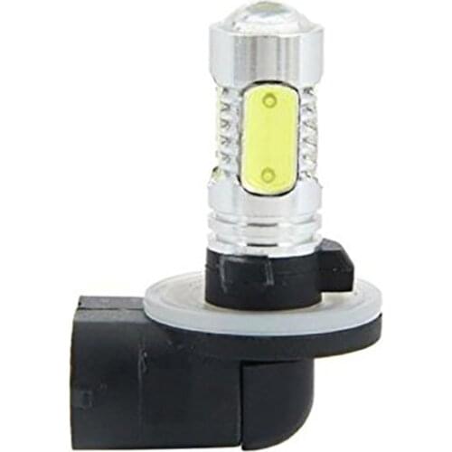 881 H27 Car Front Lamps High Power 7.5W COB LED Car Light H27W Anti-fog Bulb Front DRL Auto Daytime Driving Light White 12V