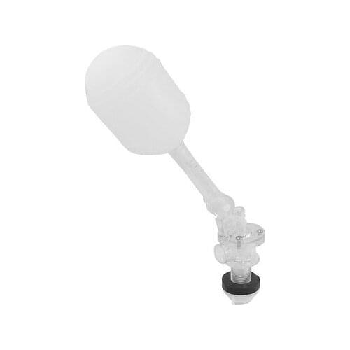 White Clear Plastic Tank Pool Liquid Water Level Sensor Float Switch Ball