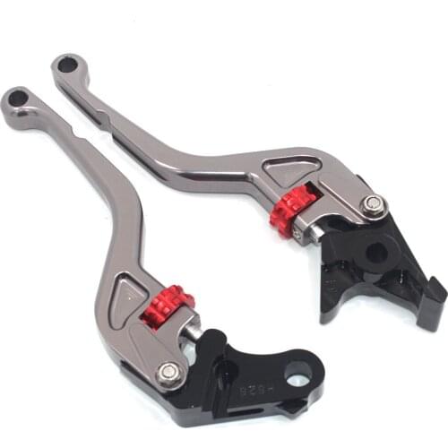 BJMOTO Thumb Wheel Roller Adjuster CNC Short Brake Clutch Lever For Triumph TIGER 1050/Sport DAYTONA 675 ROCKET III ROADSTER