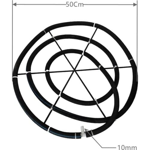 D50cm 16*10/18*10/25*10/25*12/25*13/25*16*25*17 fish farm oxygen diffuser aquaculture aeration tube disc