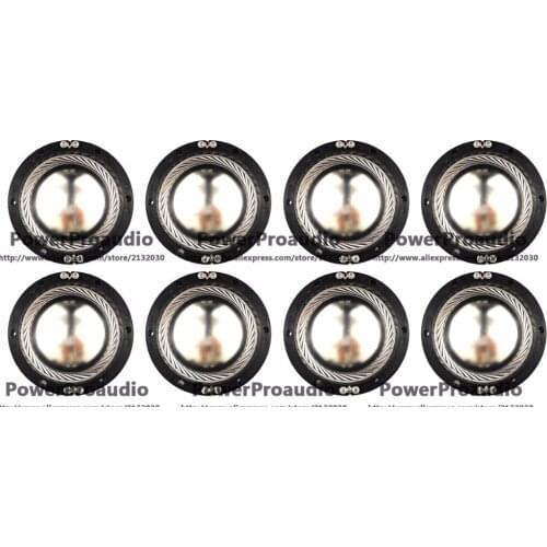 8PCS Replace Diaphragm for Altec Lansing Speaker 288 291 299 8 Ohm Horn Driver Aluminium Film Dome