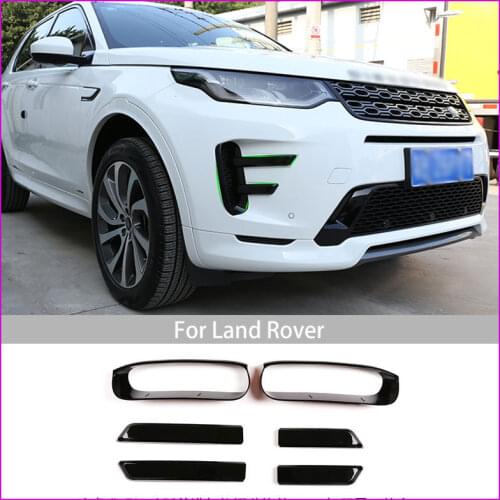 For Land Rover Discovery Sport Car Side Front Air Intake Grille Frame Trim Parts Front Bumper Lower Side Grille Under Headlight