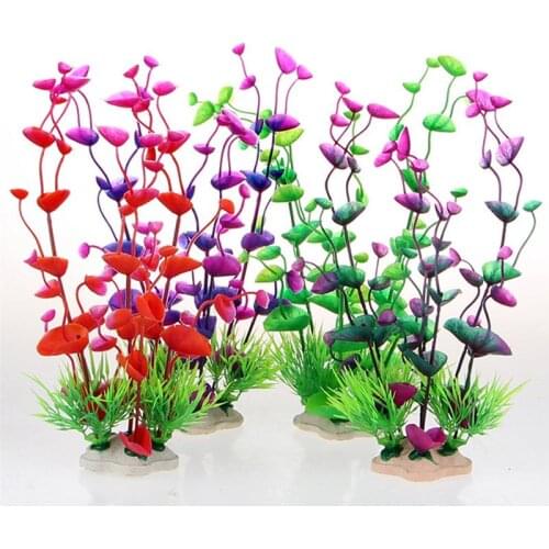 Artificial Aquatic Plant Realistic Lifelike Fish Tank Plant Underwater Plant Simulation Water Plant Fish Tank Decor Accessories