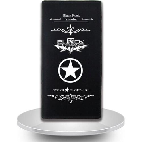 Anime BLACK ROCK SHOOTER Cosplay Anime wallet simple wind long section short money wallet men student gift