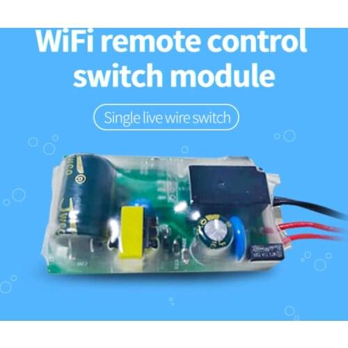EWeLink DIY Single Fire Switch Modification Module No Neutral Wire Need for Alexa Google Home WIFI Light Switch Module 180-240V