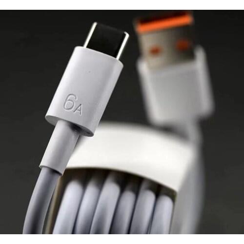 Wholesale freeshipping full Copper core 6A typec quick charger data cable with quick charge control chipset for all typec mobile