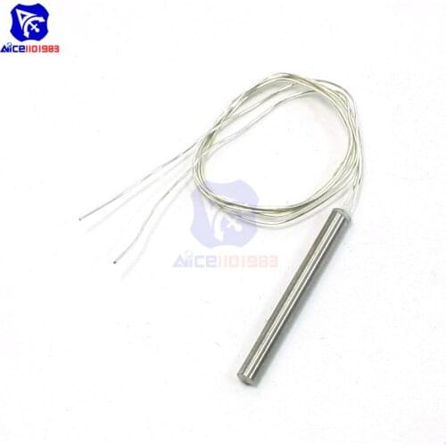 Diymore PT100 Platinum Resister Temperature Sensor Waterproof Probe﹣20℃ to 250