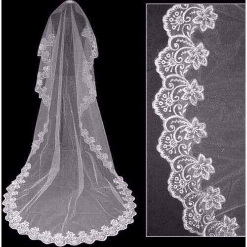 PliranRutto Wedding Lace Veils