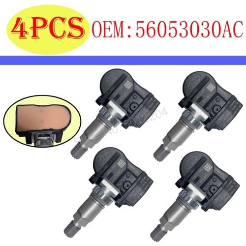 TPMS SENSOR FOR 2005 2006 2007 JEEP GRAND CHEROKEE 315MHz TIRE PRESSURE SENSOR TPMS WIRELESS 56053030AC 5603030AB 56029526AA
