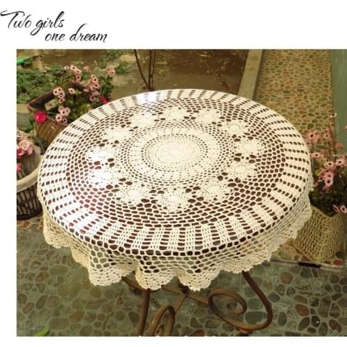 Two girls one dream Lace Tablecloths On The Table
