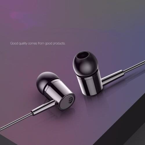 1pcs Earphone for Android for Computer Optional 3.5MM Universal In-ear Wired Earphone with Mic Earbuds Headset for IPhone