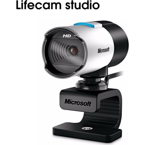 Microsoft LifeCam Studio for Business Webcam 1080p HD Sensor 720p HD video chat 360° rotation Wideband Microphone Web Camera