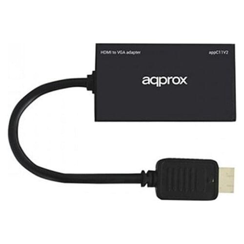 HDMI to VGA Adapter approx! APPC11V2 Black