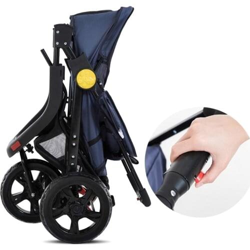 Large Folding Pet Stroller Dog Cat Cage Three Round Four Wheel Outbound Supplies Box