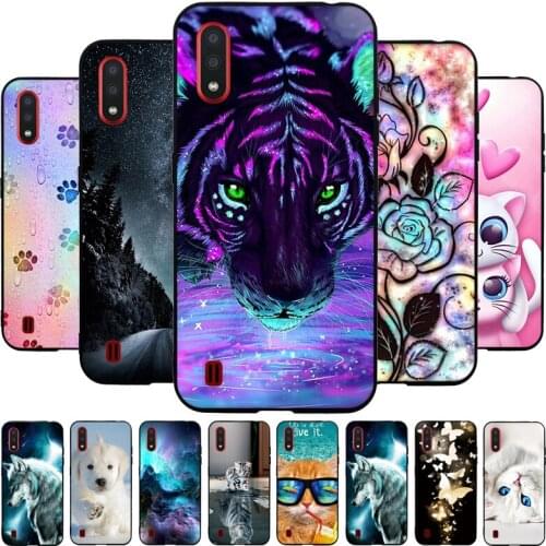 Case For Samsung Galaxy A01 Case 5.7inch Soft Silicon Back Cover For Samsung Galaxy A10E A20E A21 A21S Bumper Protective