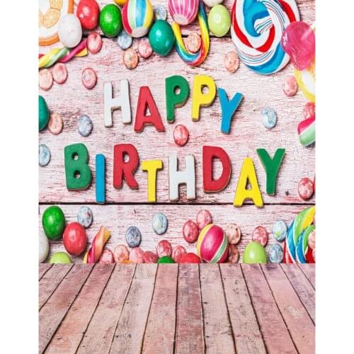 LIFE MAGIC BOX Photo Backdrop Happy Birthday Cheap Vinyl Background For Photo S-2145