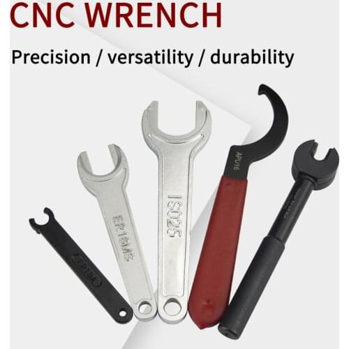 M/UM/MS/A Type ER Collet Chuck Nut Wrench 1/5pc ER11/16/20/25/32/40 ISO 20/25 APU16 BT30/40 CNC Milling Tool Lathe Tools Spanner