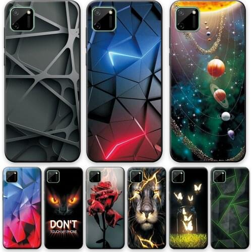 For OPPO Realme C11 Case Matte Phone Shell For Realme C11 Soft TPU Protective Cover For Realme C11 2020 2021 Silicone Cool Case