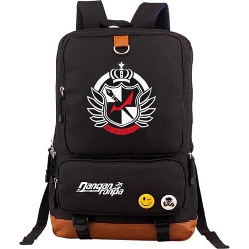 2020 New Danganronpa Monokuma student School Backpack Bags Cosplay Anime Shoulder Bag Large Capacity women men Travel Bags