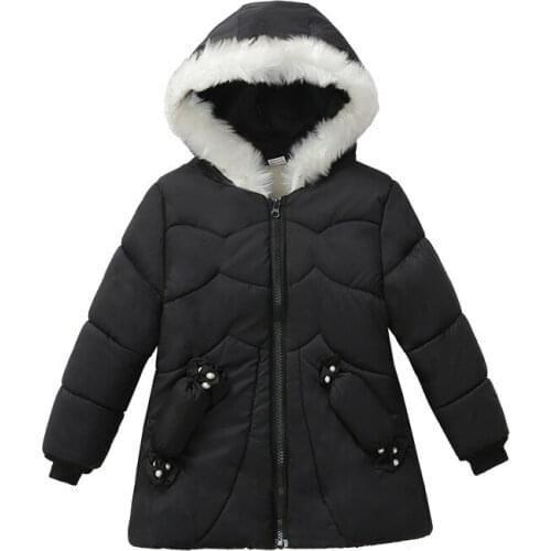Winter Christmas New Baby Children Cotton Coat Boys And Girls Thick Coat Hat Children Coat Trend Color Jacket For Girl 2020 New
