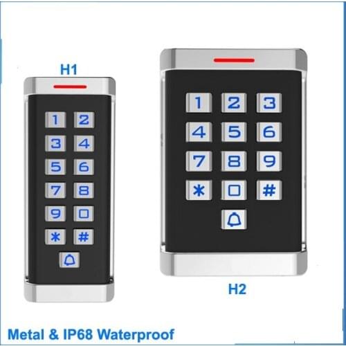 Gate opener door lock Waterproof IP68 Metal Case Access Control RFID ID Keypad Single Door Standalone Access Control