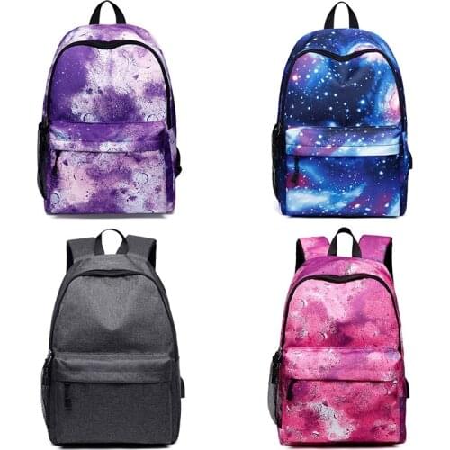 Women Backpacks Usb Charging Canvas Backpack School Bags for Teenagers Boy Girls Large Capacity Travel Backpack Men Backpack