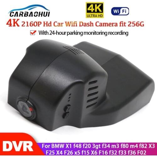 4K HD 2160P Hidden Wifi Dash Camera Car DVR For BMW X1 f48 f20 3gt f34 m3 f80 m4 f82 X3 F25 X4 F26 x5 f15 X6 F16 f32 f33 f36 F02