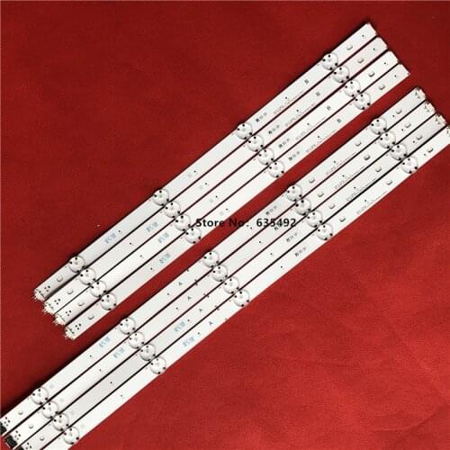 LED strip for LG 49 TV 49LF5500 49UF6400 49UF6407 49LF510V 49UF640V NC490DUE-SADP2 LGE-WICOP-49INCH-UHD-FHD-REV05 GAN01-1255A-P1