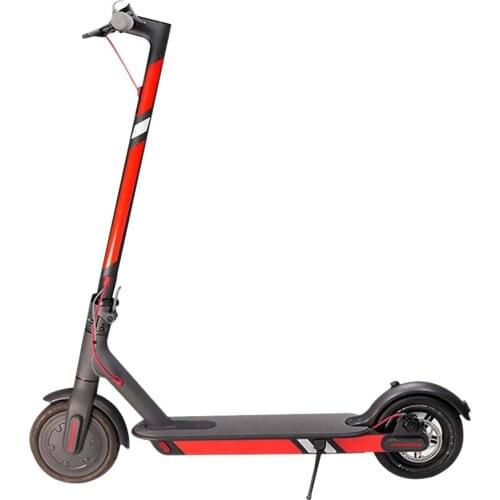 High Quality Reflective Styling Stickers For Xiaomi Mijia M365 Electric Scooter Night Safety Skateboard Accessories