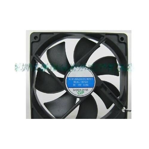 1pc new fan XS1225 DC12V 0.20A 120*120*25MM freeship