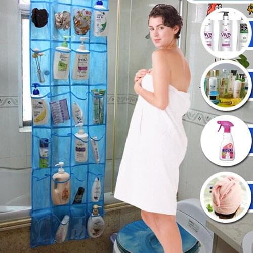 24 Pockets Clear Hanging Bag Shoes Rack Hanger Socks Underwear Storage Organizer