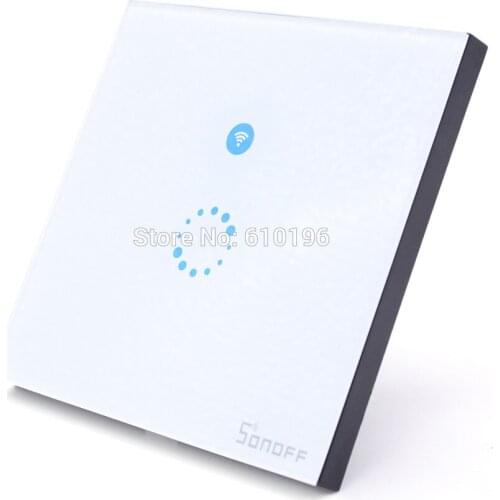 Aihasd Touch - Luxury Glass Panel Touch LED Light Intelligent Switch For Smart Home EU Standard