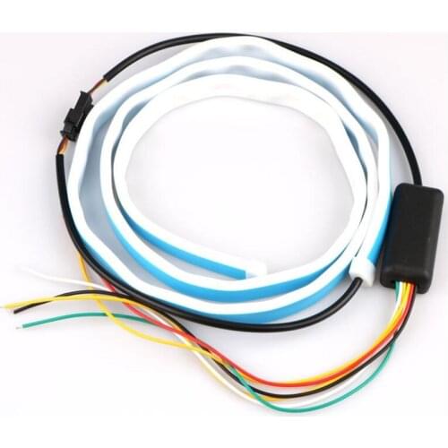 Car styling led trunk strip Light taillight for picasso peugeot 406 renault clio 3 porsche cayenne chrysler 300c renault sport