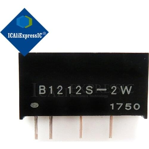 B1212S-1W 2W B1212S DC-DC regulated power supply module 12v to 12v brand New Genuine Isolating Switching Power Supply DIP4 SIP4