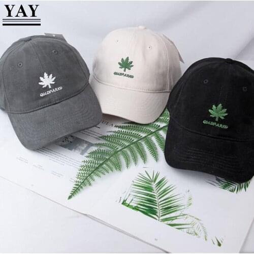 New Maple Leaf Baseball Cap Men Women Pure Cotton Casual Keep Warm Hats Outdoor Street Hiphop Trucker Gift HT0109