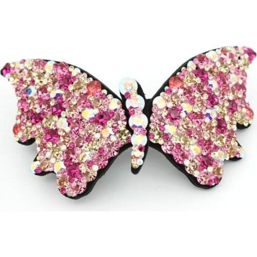 Classic Leather Hair Barrette - Hair Accessory Clip for Women Lady Hair Ornament Jewelry for Tiara Office Career Business Travel