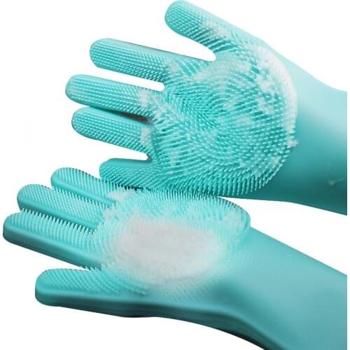 CX Pet Bath and Bath Gloves with Brush Anti-Scratch Anti-Bite Supplies