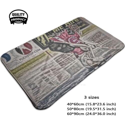 Duba In Goal 3D Household Goods Mat Rug Carpet Foot Pad Sheffield Sheffild Steelers Steelers Hockey Czech Goaltender Ice Hockey