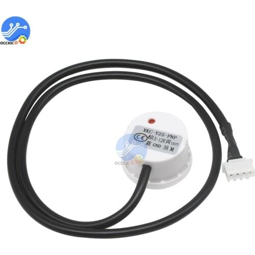 Y25-PNP Y25-V Water Liquid Level Sensor Switch Contactless Detector Outer Adhering Type Level Sensor NPN PNP DC 5-24V