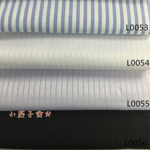 Cotton fabric cloth herringbone twill shirt for men and women of color in spring and summer Home Furnishing cloth