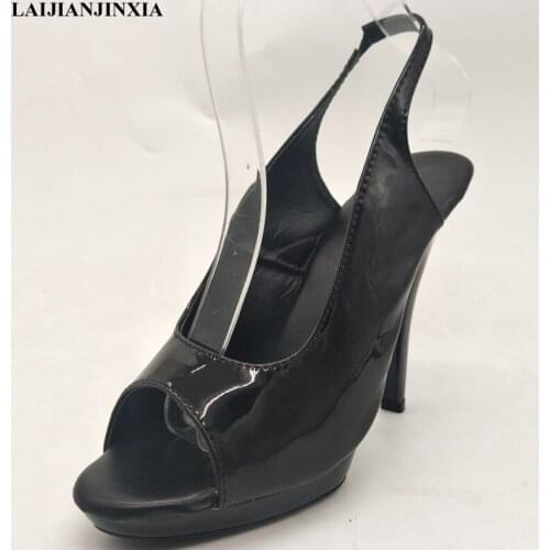 LAIJIANJINXIA New High Heels Sexy Dance Shoes 13 CM High Heels Sandals Womens Night Club Pole Sandals