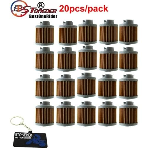 STONEDER 20x Oil Filter For TRX125 Kitaco YX Takegawa Daytona ATC125M DREAM 50R GP CB50R FOURTRAX Minicross Minimotard Pit Bike