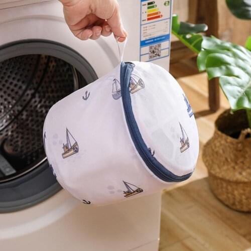 Wash Bag Underwear Bag Eco-friendly Unique Pattern Polyester Thickened Underwear Garment Bag Thickened Underwear Garment Bag