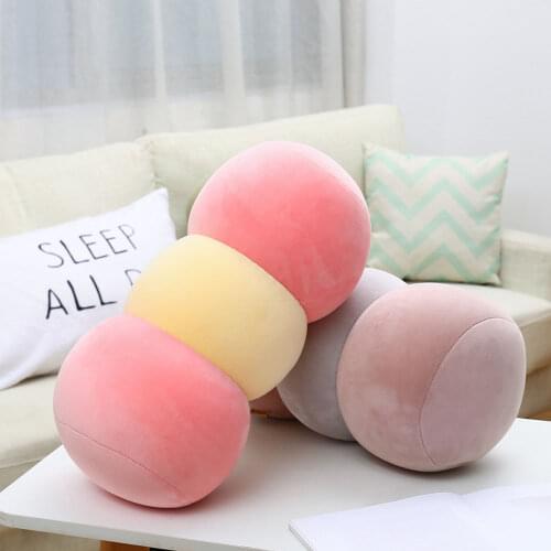 Candy Foam Particles Pillow Cushion Creative Soft Foam Particles Pillow For Home Furnishing Sofa Car Cushion Office Nap Pillow