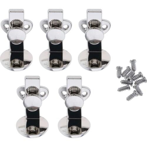 5Pcs Adjustable Clarinet Thumb Rest With Screws For Clarinet Parts Woodwind