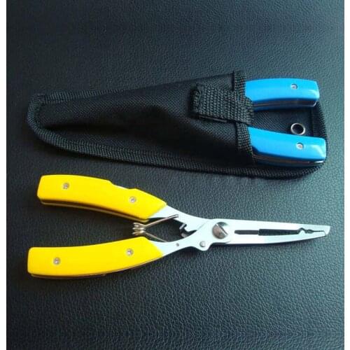 Stainless Steel Fishing Pliers Wire Cutters Fishing Tools Fishing Line Cutting Tool Remover Scissors Cutting Fish Pliers Outdoor