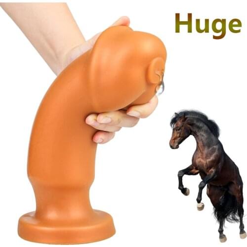 Sex Shop Huge Horse Dildo Anal Plug Big Butt Plug Vagina Masturbation Anus Dilator Adult Anal Sex Toy For Woman Man Sex Products